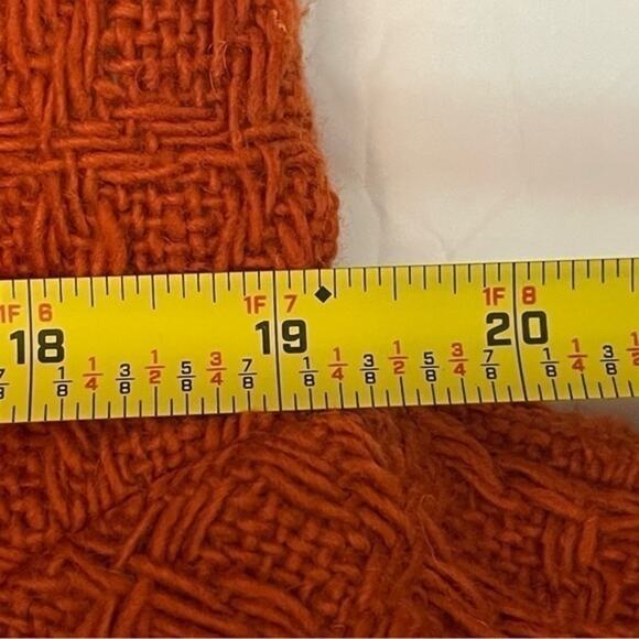 Dialogue Brick Orange Woven Wool Blend  Academia OfficeCore Coat NWOT Size XS - Picture 10 of 11